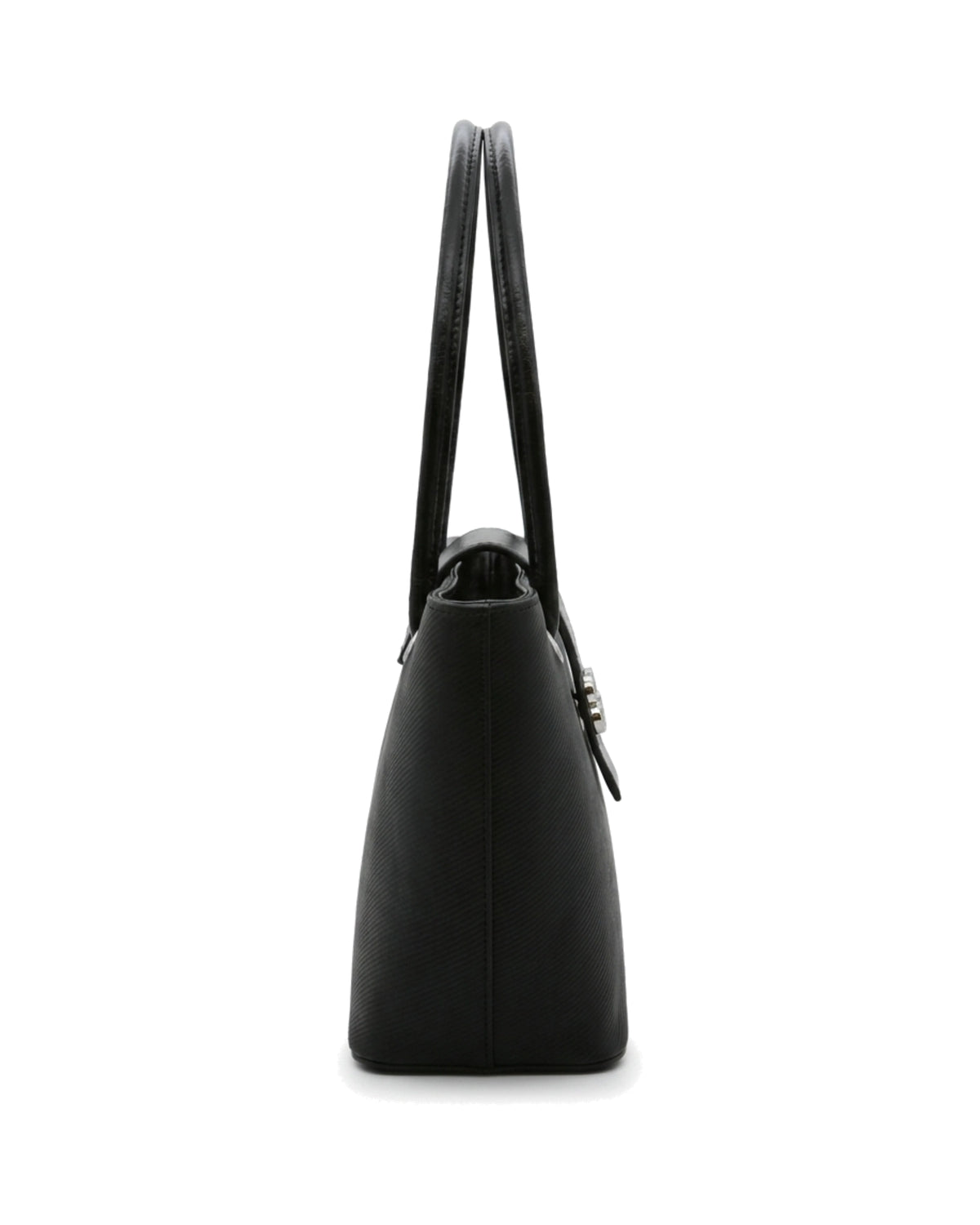 Anchor tote bag — Black — side profile