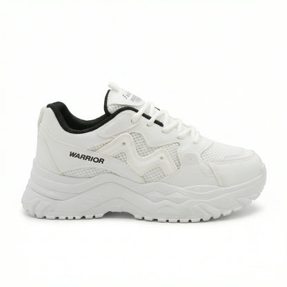 Momentum — A chunky lace-up sneaker with contrast panels.