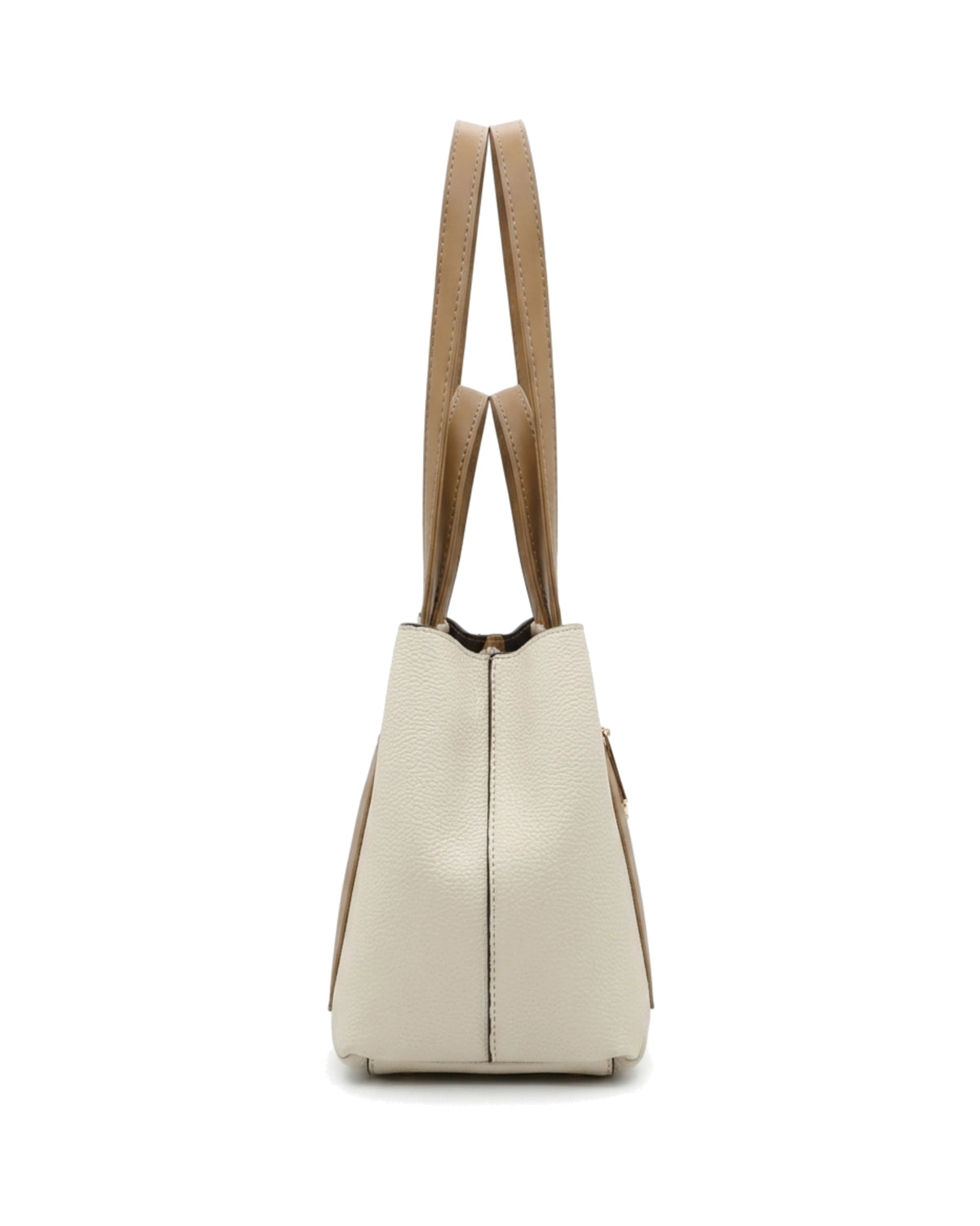TKN Compass — Cream / Tan — squared front silhouette — side profile.