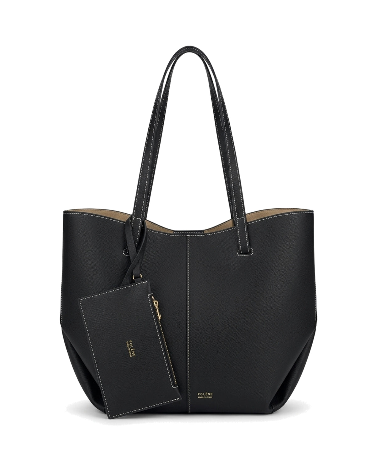 TKN Contour — Black — angular lower silhouette — side profile