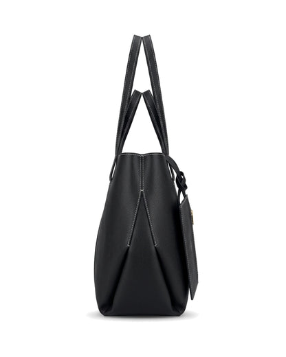 TKN Contour — Black — angular lower silhouette — side profile