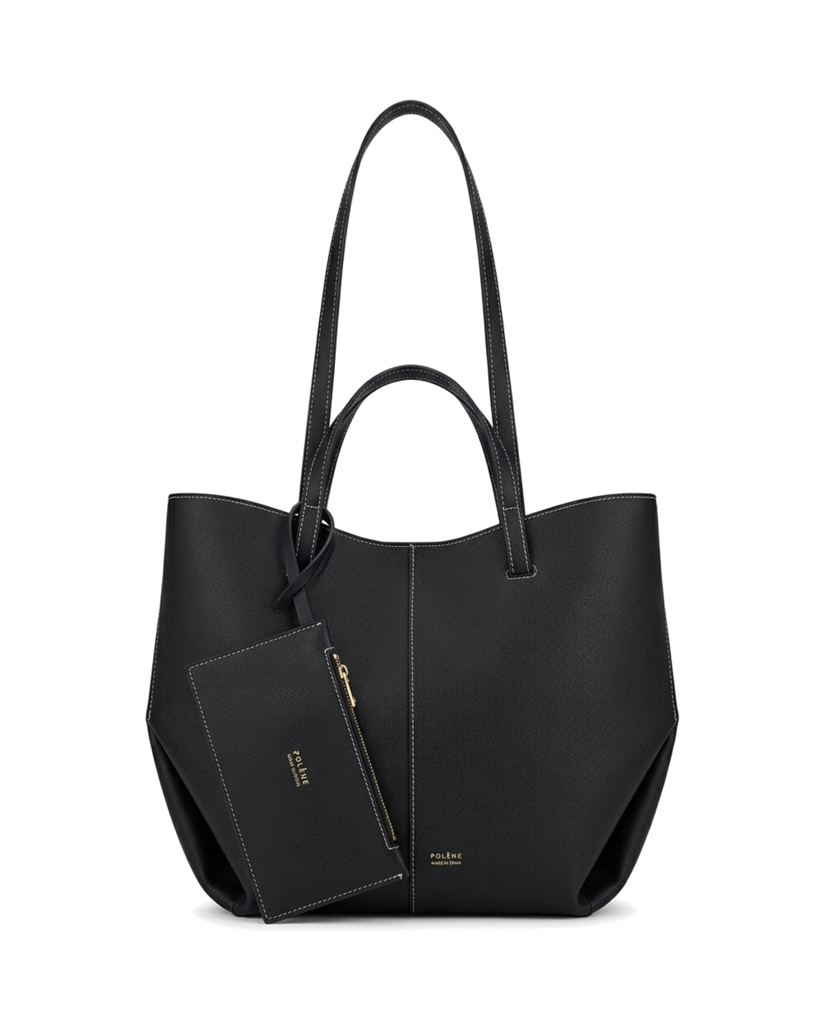 TKN Contour — Black — angular lower silhouette — additional front view