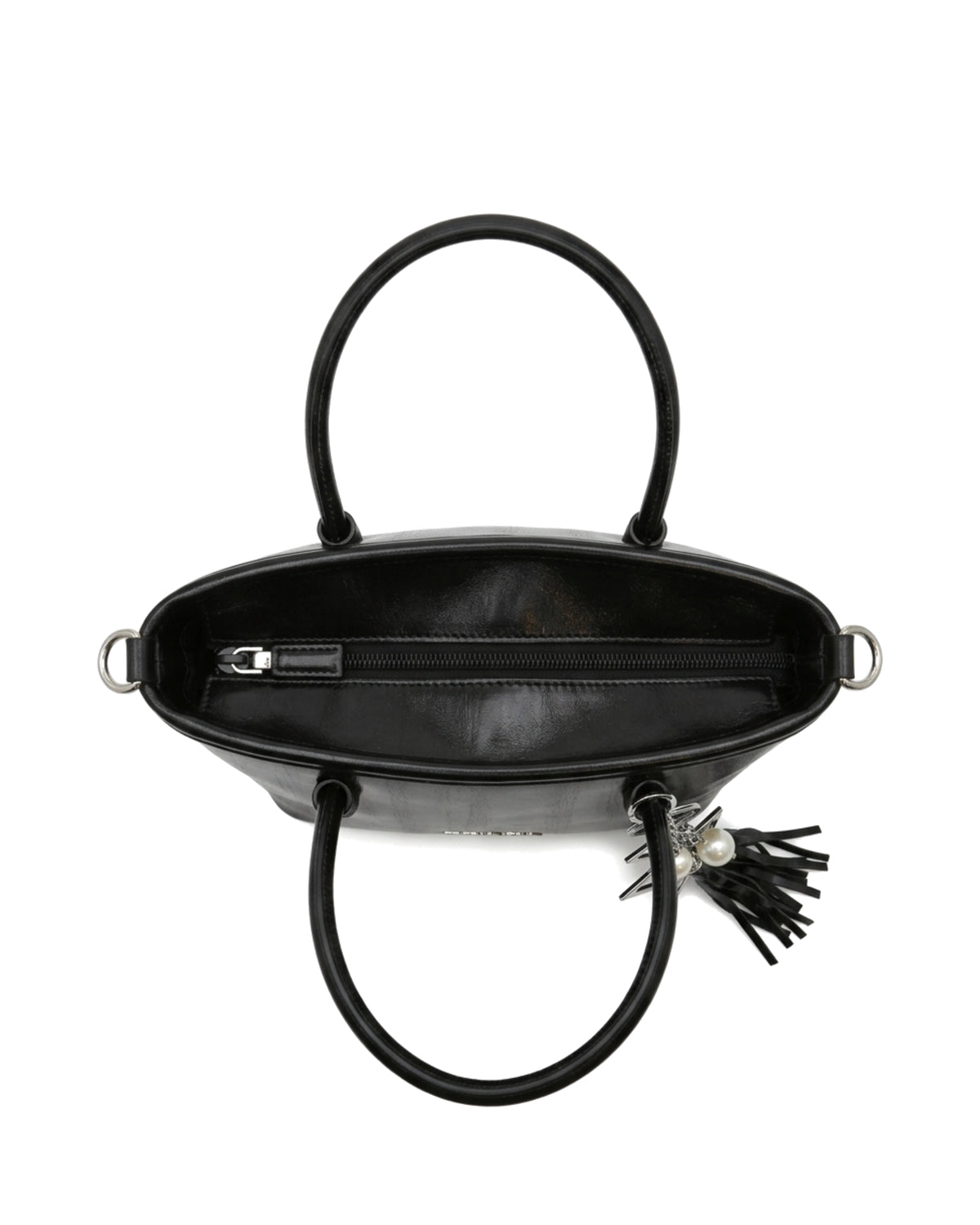 Isabelle — Black — overhead view.