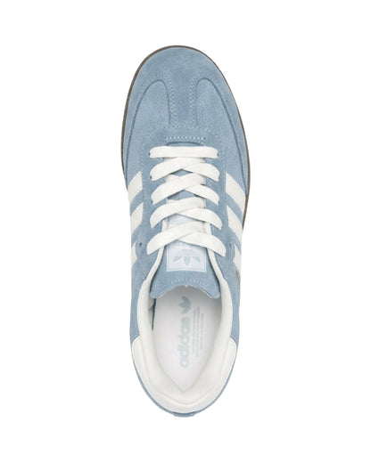 TKN Pace — Blue / White — low-profile lace-up design — overhead view.